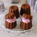 ChefMade Cannele Mould - 4pc Set