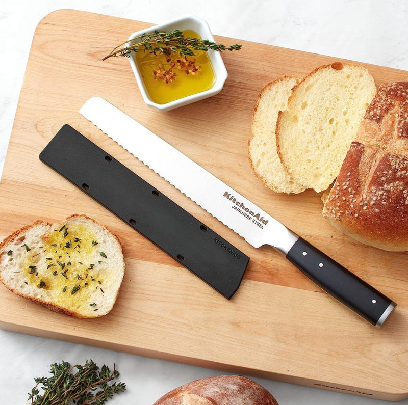 KitchenAid Gourmet Bread Knife With Sheath - 20cm