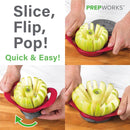 Progressive Thin Apple Corer & Slicer - Red