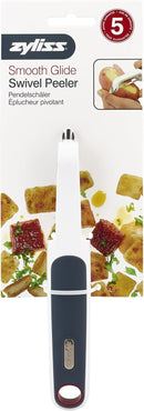 Zyliss Smooth Glide Swivel Peeler - Grey