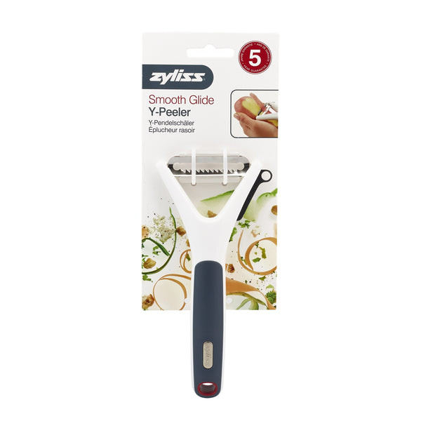 Zyliss Smooth Glide Y-Peeler - White/Grey