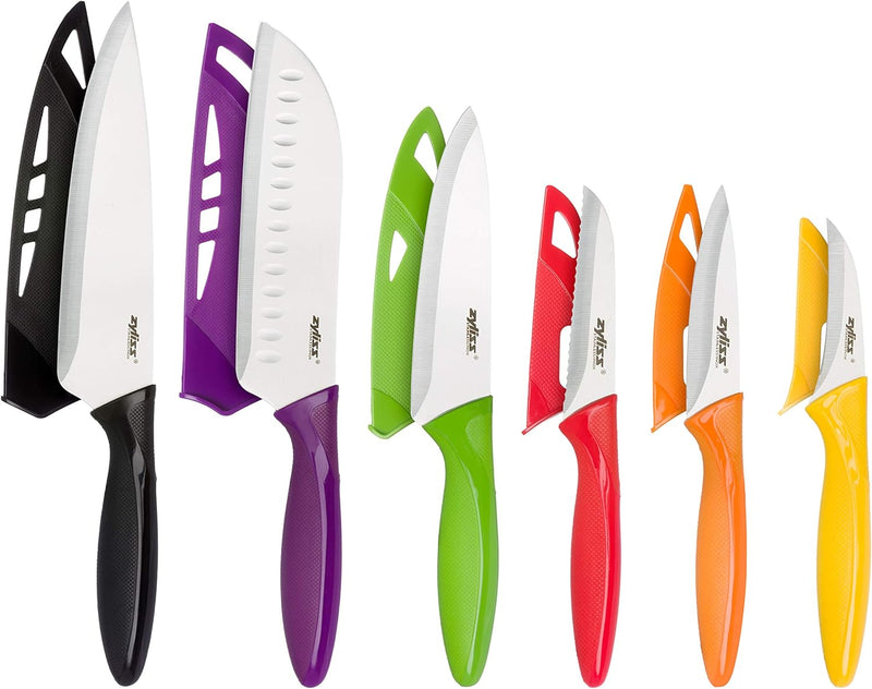 Zyliss 6pc Stainless Steel Knife Set