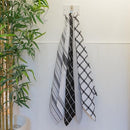Nicola Spring Monochrome Cotton 5pc Tea Towel Set - 70cm x 50cm