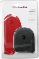 KitchenAid Silicone Bowl Scrapers - Set of 2 - Red & Black