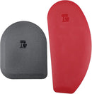 KitchenAid Silicone Bowl Scrapers - Set of 2 - Red & Black