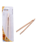 Appetito Bamboo Magnetic Toast Tongs 20cm