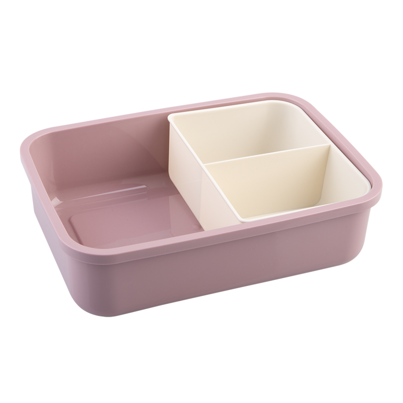 Melii Luxe Bento Box - 3 Compartments - Pink Ivory - 1.25L