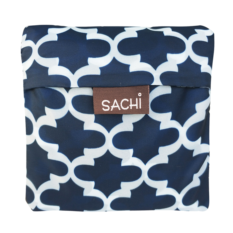 Sachi Eco Reusable Foldable Shopping Bag - Moroccan Navy