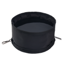 Sachi Pupbowl Portable Folding Dog Bowl - Black