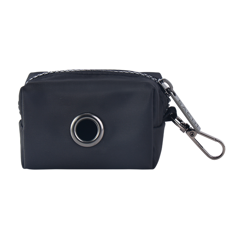 Sachi Puppack Portable Waste Bag Holder - Black