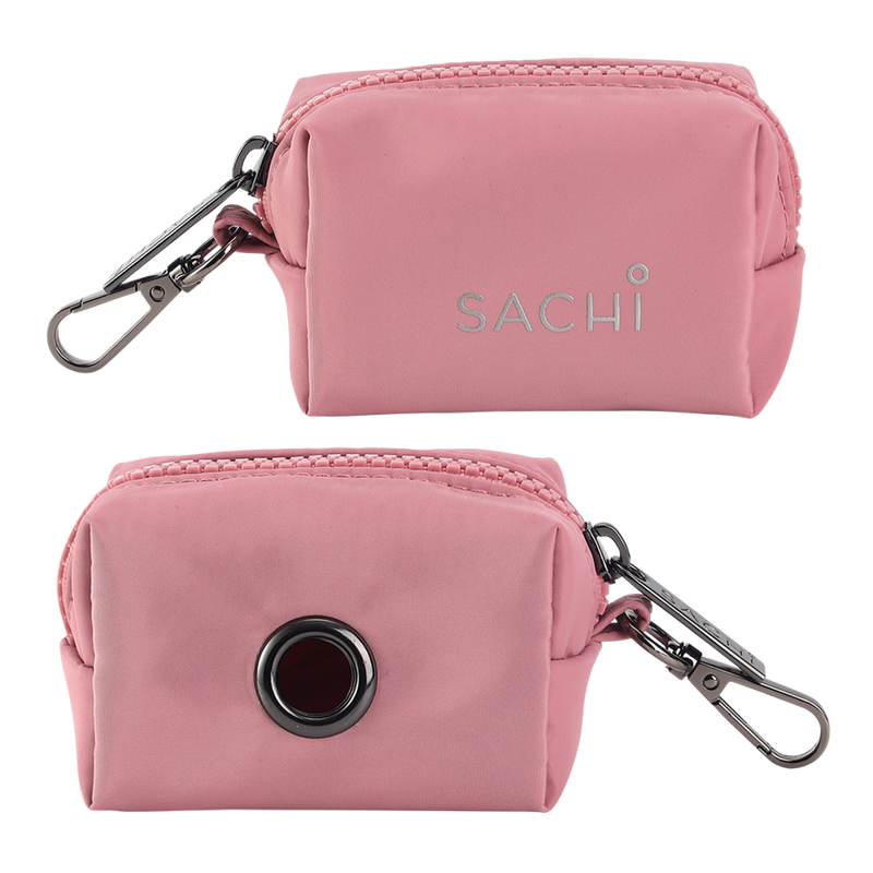 Sachi Puppack Portable Waste Bag Holder - Blush