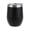 Oasis Stainless Steel Double Wall Insulated Wine Tumbler 330ml - Matte Onyx