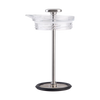Oasis Stainless Steel Double Wall Insulated Coffee Press 4 Cup 600ml - Alabaster