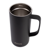 Oasis Stainless Steel Double Wall Insulated Coffee Press 4 Cup 600ml - Black