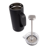 Oasis Stainless Steel Double Wall Insulated Coffee Press 4 Cup 600ml - Black