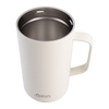 Oasis Stainless Steel Double Wall Insulated Coffee Press 8 Cup 1L - Alabaster