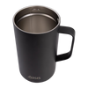 Oasis Stainless Steel Double Wall Insulated Coffee Press 8 Cup 1L - Black
