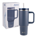 Oasis Stainless Steel Double Wall Insulated "Commuter" Travel Tumbler 1.2L - Indigo