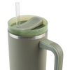 Oasis Stainless Steel Double Wall Insulated "Commuter" Travel Tumbler 1.2L - Olive Green
