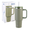Oasis Stainless Steel Double Wall Insulated "Commuter" Travel Tumbler 1.2L - Olive Green