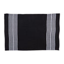 Nicola Spring Turkish Cotton Tea Towel 60 x 40cm - Black