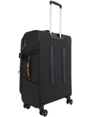 Reebok Soft Shell Suitcase Medium - Black - Expandable