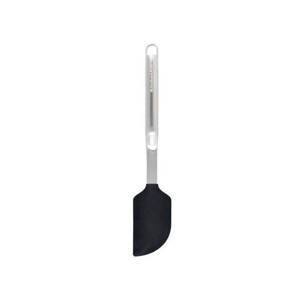 KitchenAid Scraper Spatula - Stainless Steel With Black Silicone Head