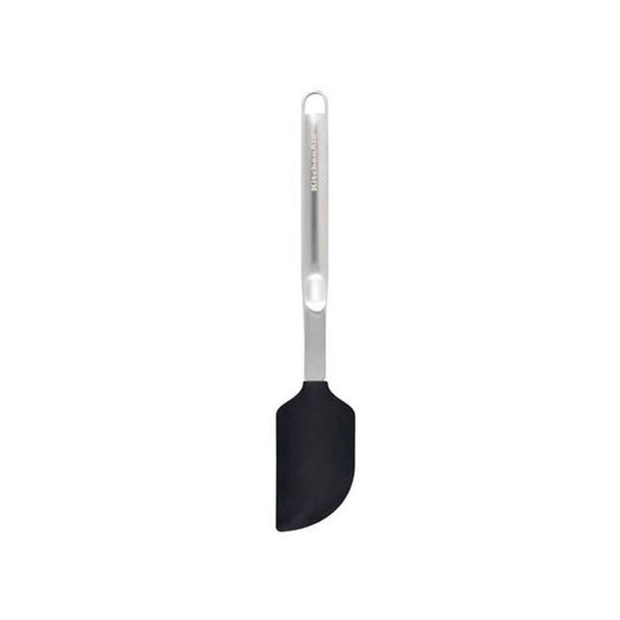 KitchenAid Scraper Spatula - Stainless Steel With Black Silicone Head