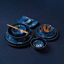 Tokyo Design Studio Tokyo Blue Sakura Maizuru Bowl 4pc Giftset - Gift Boxed - Made In Japan