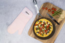 Cuisena Silicone Fabric Oven Glove - Pink