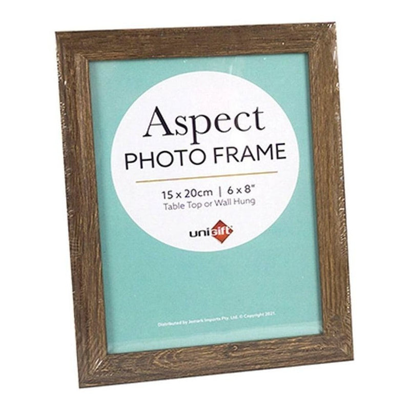 Aspect Frame 15x20cm/6x8" - Medium Brown