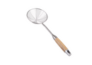 D.Line Stainless Steel Wok Wire Skimmer With Beechwood Handle 13.5cm