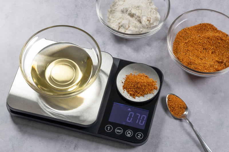 Cuisena 2 in 1 Digital Kitchen Scale 5kg -Silver