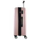 Pierre Cardin Hard Shell 4 Wheel Suitcase - Cabin - Rose - Expandable