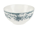 Casa Domani Rosetta Coupe Bowl Antique Blue - 12x6cm