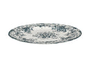 Casa Domani Rosetta Round Platter Antique Blue Gift Boxed - 33cm