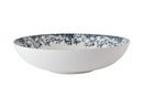 Casa Domani Rosetta Round Serving Bowl Antique Blue Gift Boxed - 28x7cm