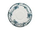 Casa Domani Rosetta Cup And Saucer Antique Blue - 200ml