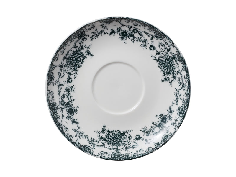 Casa Domani Rosetta Cup And Saucer Antique Blue - 200ml