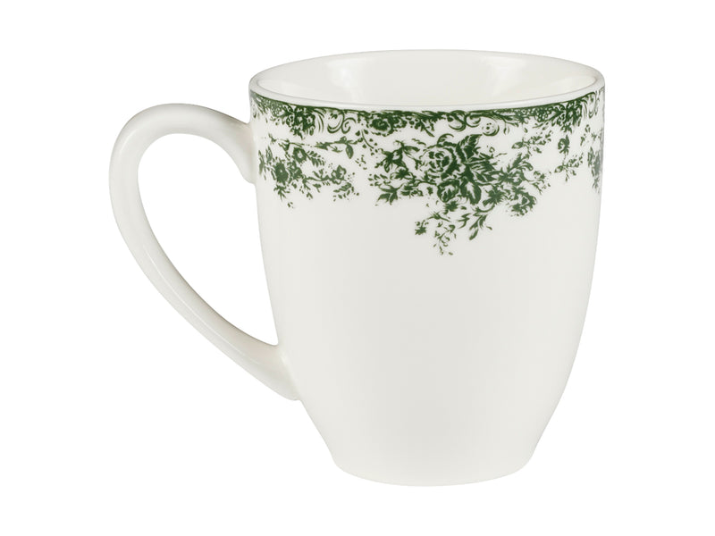 Casa Domani Rosetta Coupe Mug Antique Green - 370ml