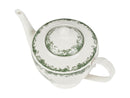 Casa Domani Rosetta Teapot Antique Green Gift Boxed - 1L