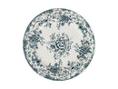 Casa Domani Rosetta Round Platter 36cm Antique Blue Gift Boxed