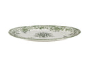Casa Domani Rosetta Oval Platter 37x25cm Antique Green Gift Boxed