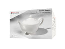 Maxwell & Williams White Basics Classic Teapot With Infuser 1L Gift Boxed