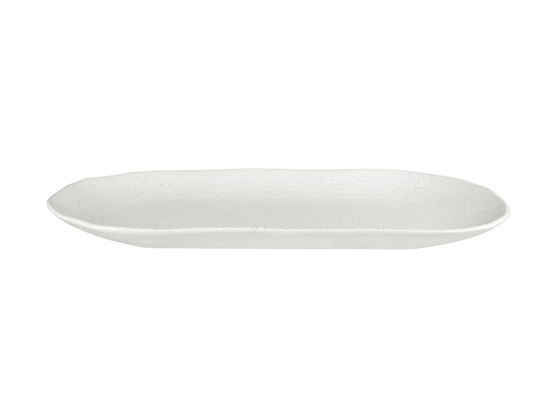 Maxwell & Williams Onni Oblong Platter Speckle White - 35x19cm