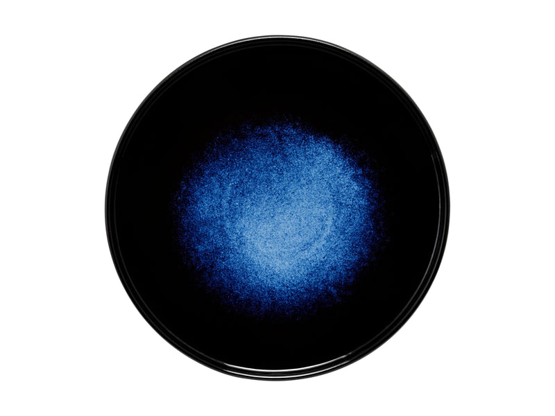 Maxwell & Williams Caviar Midnight High Rim Plate - 28cm