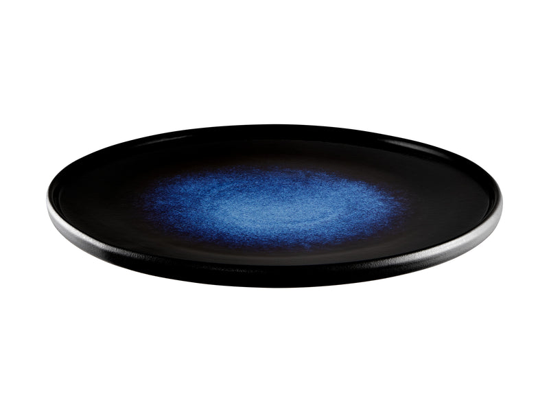 Maxwell & Williams Caviar Midnight High Rim Plate - 28cm