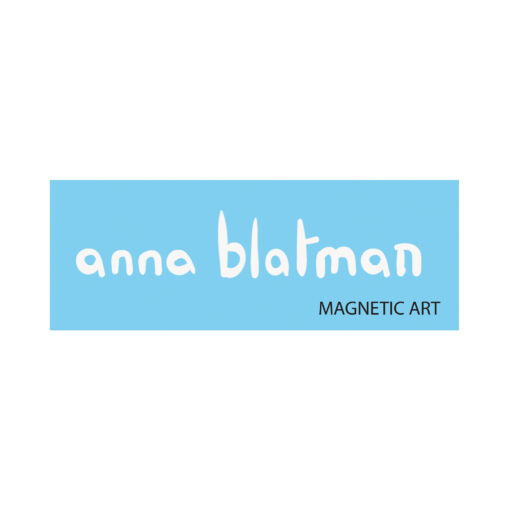 Anna Blatman Lilli Rock Pina Magnet - 5.5x5.5cm