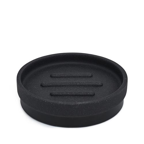 S&P Clayton Black Soap Dish - 11x3cm