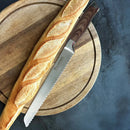 Brunswick Bakers Professional Bread Knife - Wooden Look Handle
